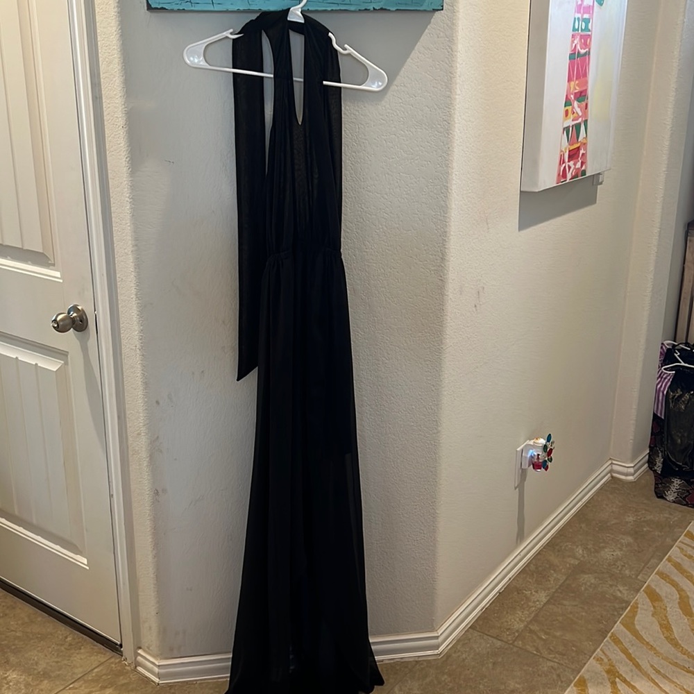 Show me your mumu maxi halter dress